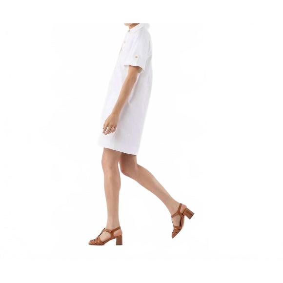 NEW ANN MASHBURN molly dress in white - Picture 2 of 5